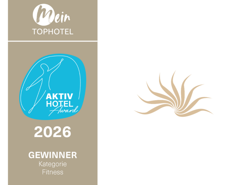 Mein Tophotel Aktiv Hotel Award 2026 Gewinner Kategorie Fitness Logo