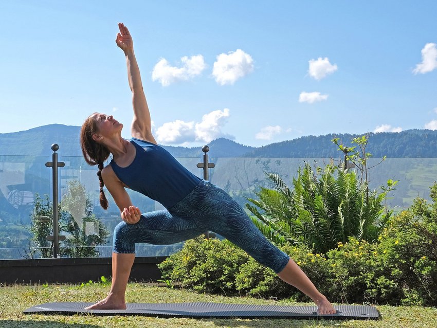 Unser Sportprogramm mit Yoga und Wandern im Allgäu