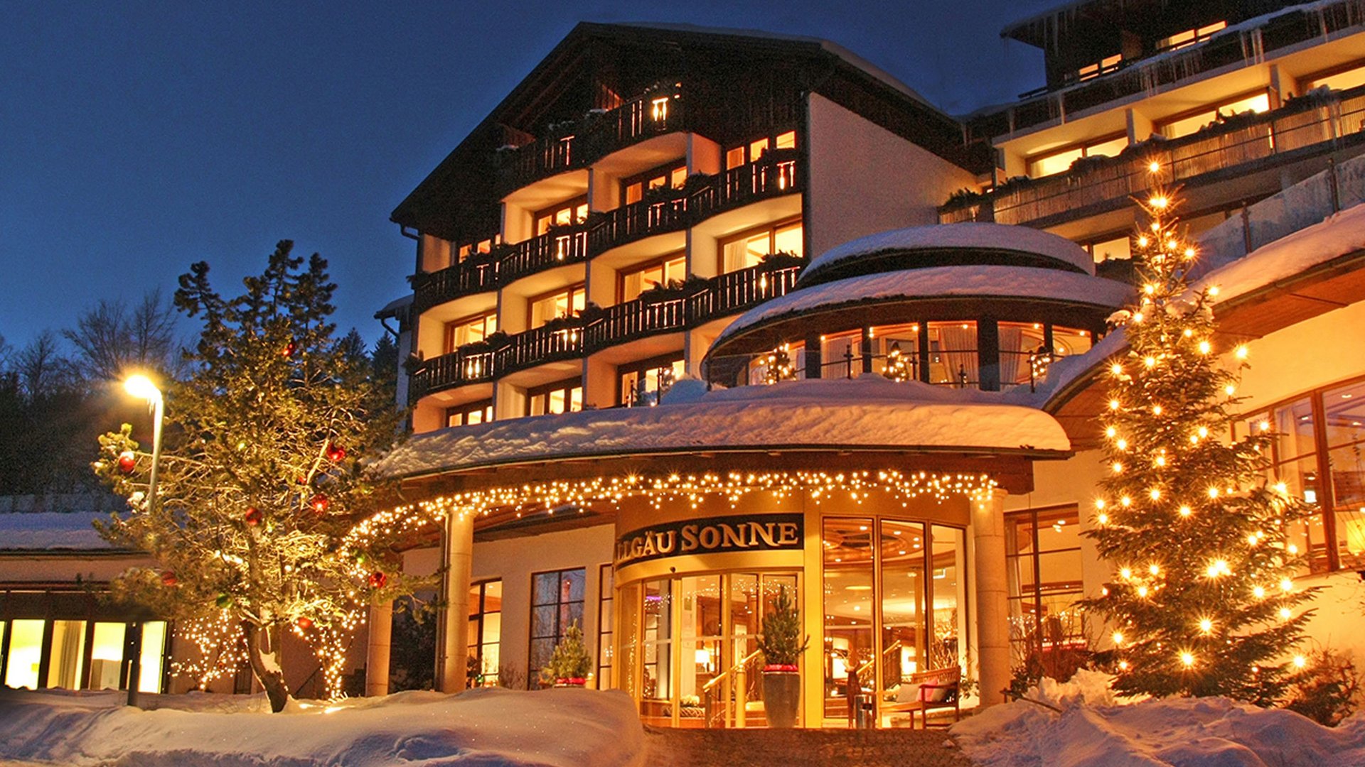 Hotel Allgäu Sonne an Weihnachten