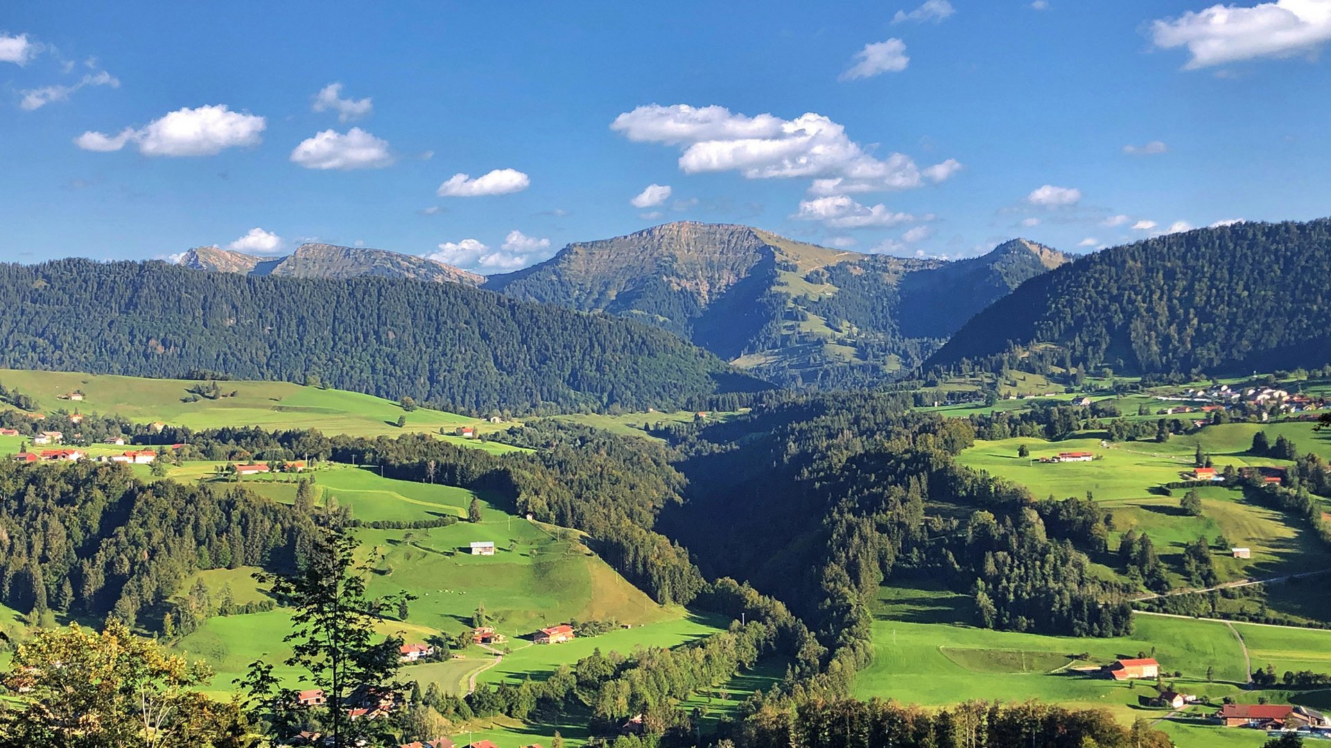 View of the Hochgrat from the Allgäu Sonne